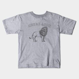 great lion Kids T-Shirt